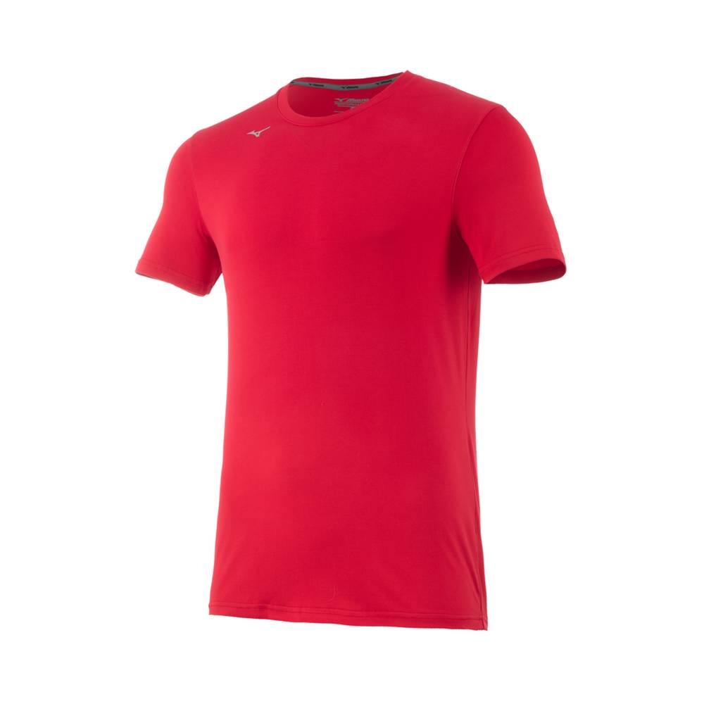 Mizuno Men's Volleyball Attack 2.0 T-Shirts Red (440651-TDS)